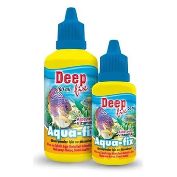 Deep Fix Aquafix 50 Ml Akvaryum Su Düzenleyici - Görsel 7