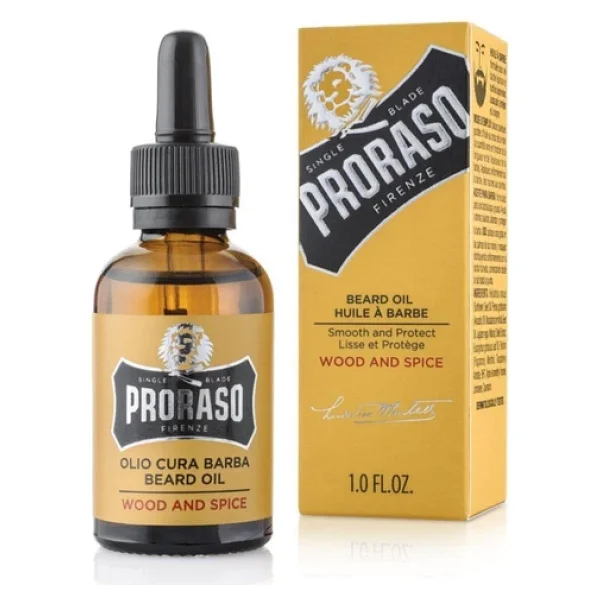 Proraso Wood And Spice 30 Ml Sakal Bakım Yağı - Görsel 3