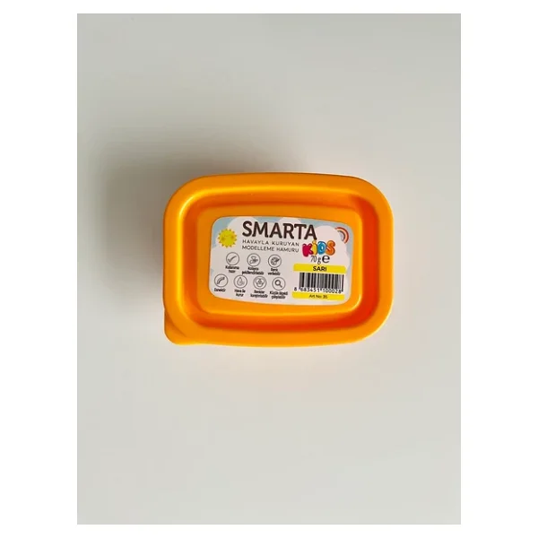 Smarta Kids 70 Gr Sarı Modelleme Hamuru - Görsel 4