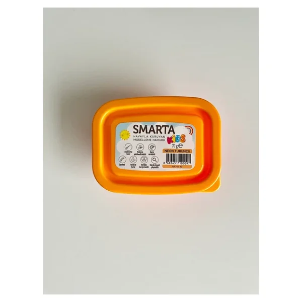 Smarta Kids 70 Gr Neon Turuncu Modelleme Hamuru - Görsel 4