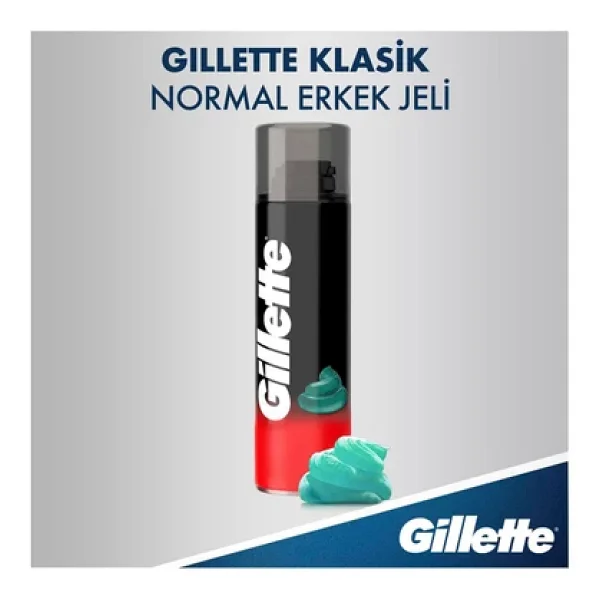 Gillette Regular 200 Ml Tıraş Jeli - Görsel 6