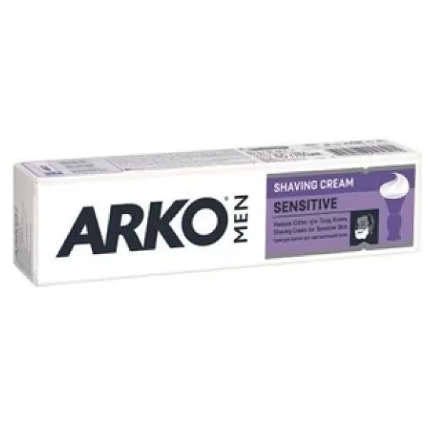 Arko Men Sensitive Hassas Ciltler İçin 90 Gr Tıraş Kremi - Görsel 3