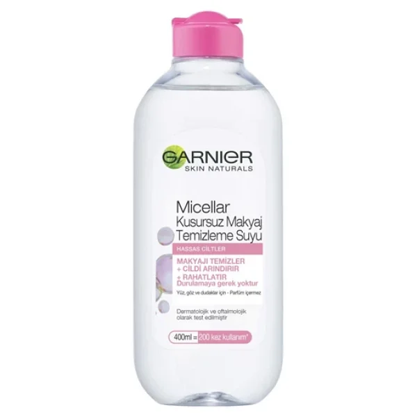 Garnier Micellar Hassas Ciltler Kusursuz 400 Ml Makyaj Temizleme Suyu - Görsel 6
