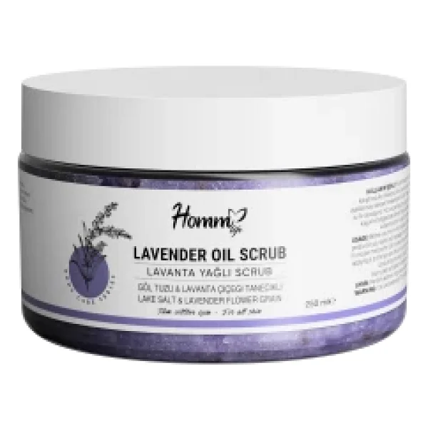 Homm Life Lavanta Yağlı Bitki Tanecikli Scrub 250 Ml - Görsel 5