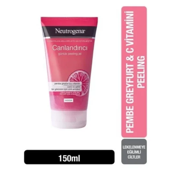 Neutrogena Visibly Clear Canlandırıcı Pembe Greyfurt Günlük 150 Ml Jel Peeling - Görsel 3