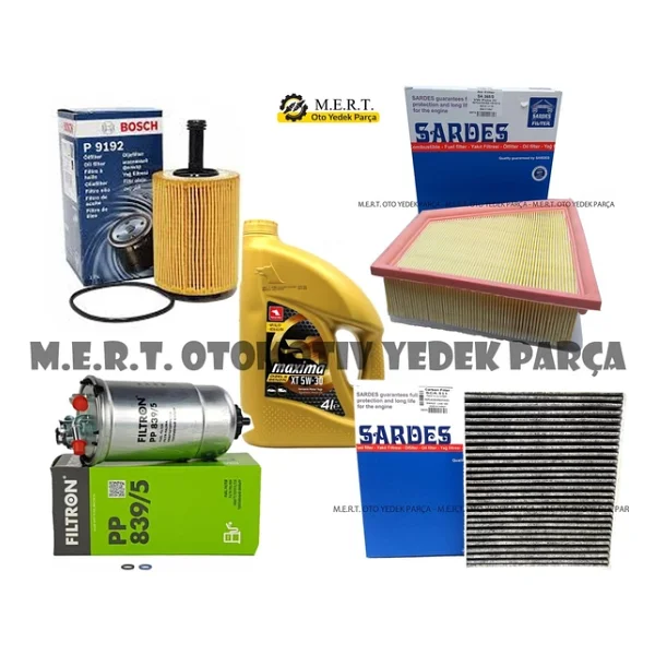 Seat Cordoba 1.4 Tdı Amf Filtre Bakım Seti + Motor Yağı - Görsel 3