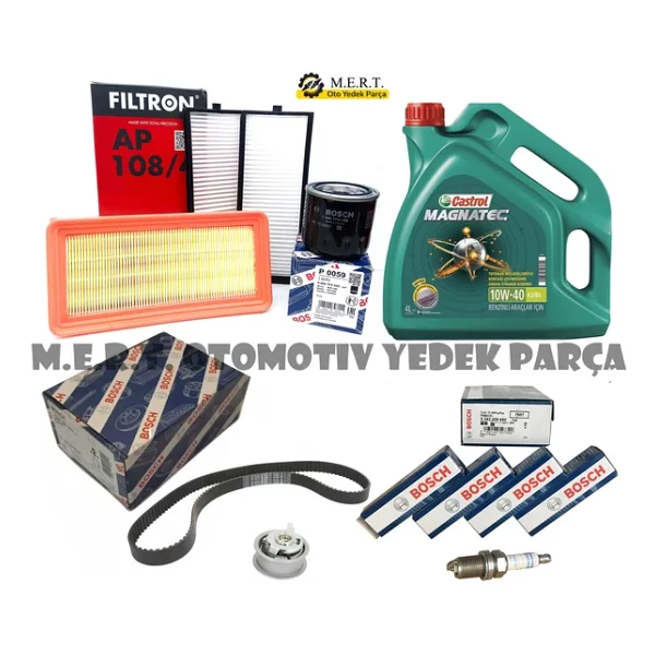 Hyundai Getz 1.3 Komple Bakım Seti Filtre Triger Buji Yağ - Görsel 3