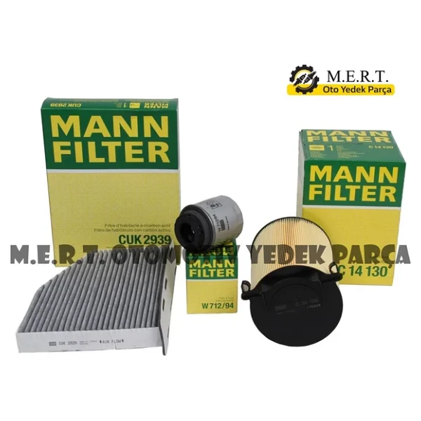 Seat Altea 1.4 Tsı Mann Filtre Bakım Seti (2008-2013) Cax - Görsel 3