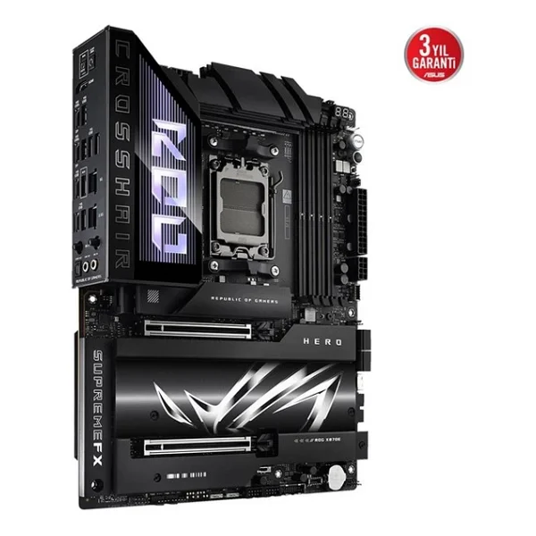 Asus Rog Crosshair X870e Hero AMD Am5 DDR5 Atx Anakart - Görsel 6