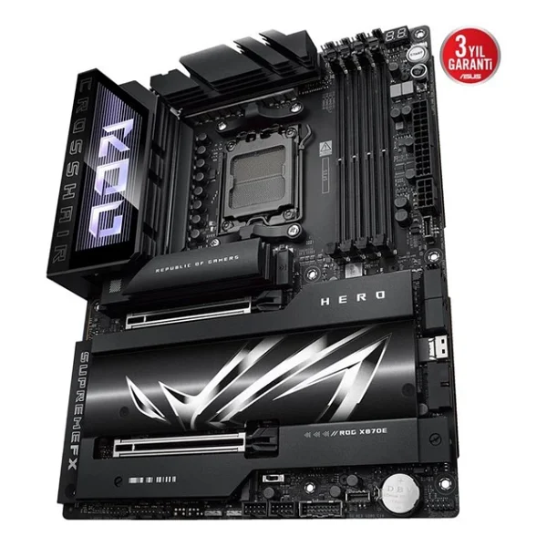 Asus Rog Crosshair X870e Hero AMD Am5 DDR5 Atx Anakart - Görsel 9