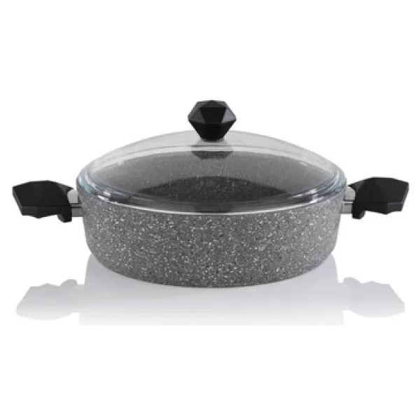 Schafer Cory 28 Cm Basık Granit Tencere - Görsel 5