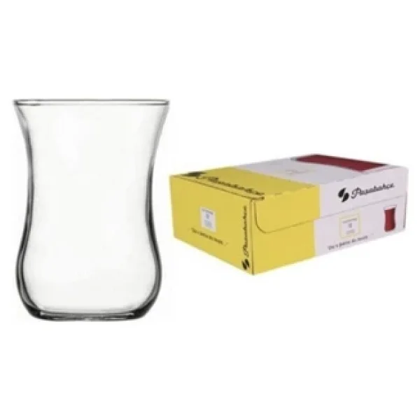 Paşabahçe 42011 Sade 12'li Çay Bardağı - Görsel 3