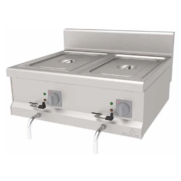 Atalay Asb-870 Set Üstü Tahliye Musluklu Elektrikli Benmari Isıtıcı - Görsel 3