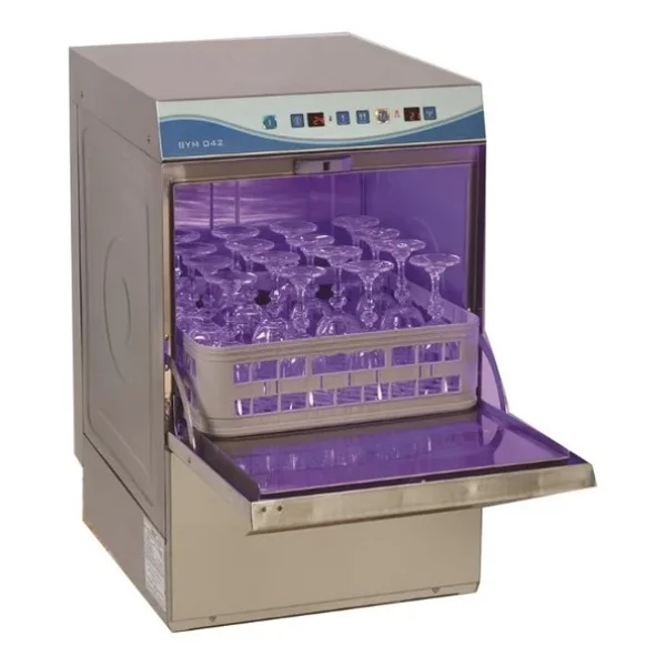 İnoksan Ino-Bym042t Bardak Yıkama Makinası, 600-800 Bardak/H, Tahliye Ve Parlatıcı Pompalı - Görsel 4