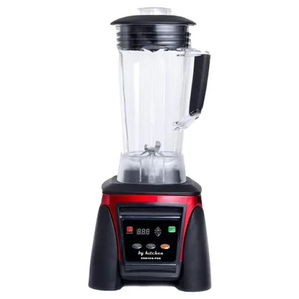 By Kitchen Vortex Pro Bar Blender-3 Litre-Buz Kırıcılı - Kırmızı Çok Renkli - Görsel 3