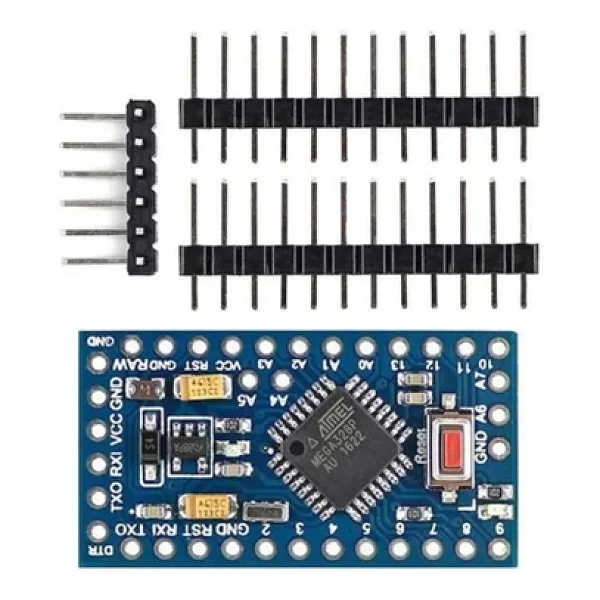 Arduino Pro Mini Atmega328a 5v 16mhz Açık Kaynak Kodlu Yazılım Geliştirme Kartı Microchip Eğitim - Görsel 3