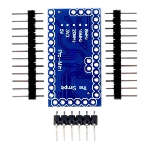 Arduino Pro Mini Atmega328a 5v 16mhz Açık Kaynak Kodlu Yazılım Geliştirme Kartı Microchip Eğitim - Görsel 4