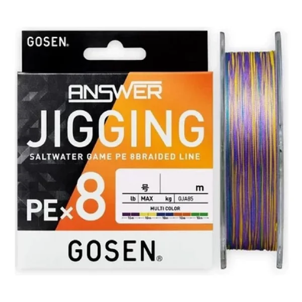 Gosen Answer Jigging 8x 300 M 0.23 Mm 15.9 Kg İp Misina - Görsel 3