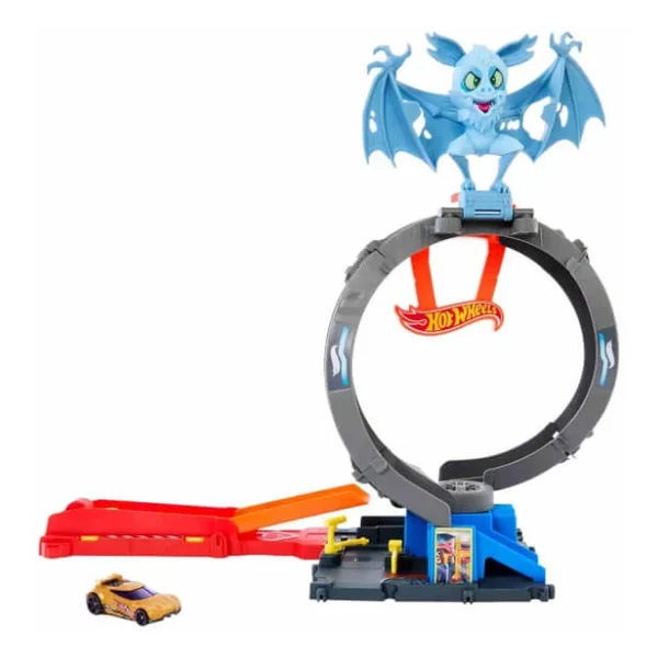 Hot Wheels Düşman Yaratıklar Oyun Seti Bat Loop Attack Htn78 - Görsel 3