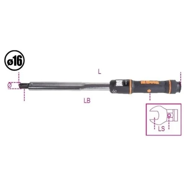 Beta 668n/10 20-100 Nm Tork Anahtarı - Görsel 5