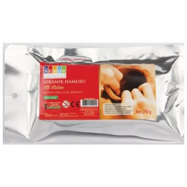 Südor 250 Gr Kahverengi Seramik Hamuru - Görsel 9