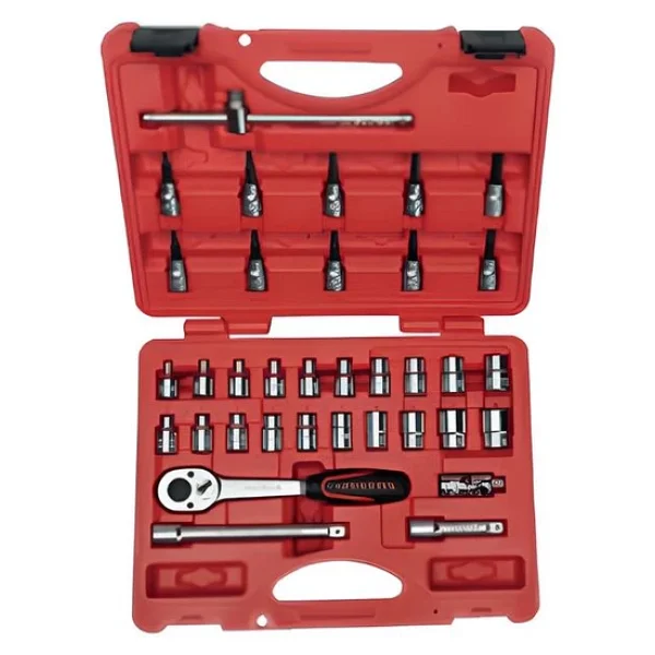 İzeltaş 14000005135 3/8'' 35 Parça Altı Köşe Lokma Takımı - Görsel 4