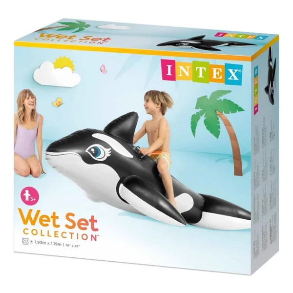 Intex 58561 193x119 Cm Balina Binici - Görsel 4