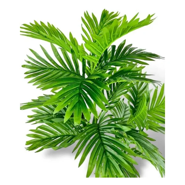 Yapay Çiçek Areka Palmiye Ağacı 85cm 2dal Salon Çiçeği Beyaz Saksılı Yapay Bitki - Görsel 8
