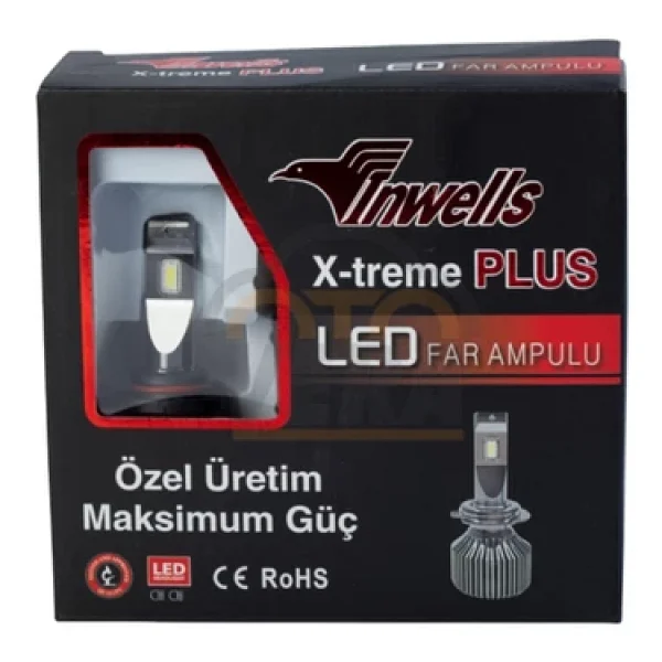 Inwells Yeni Flash Csp LED Xenon (Zenon) 9005 20,000 Lümen Arıza Işığı Yakmaz 12-24 V Uyumlu - Görsel 4