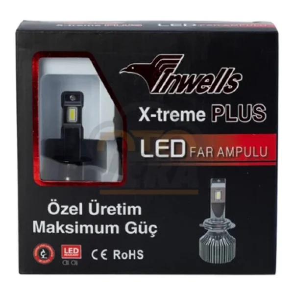 Inwells Yeni Ürün Yeni Flash Csp LED Xenon (Zenon) H1 20,000 Lümen Arıza Işığı Yakmaz . 12-24 V Uyumlu - Görsel 3