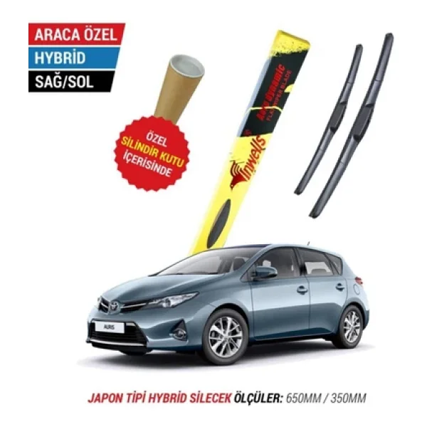 Inwells Toyota Auris Silecek Takımı Hybrid 2013-2019 - Görsel 3
