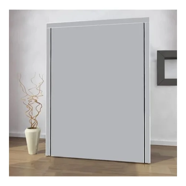 Home Dzgn Home Çelik Metal Borulu Yorgan Hurcu Bez Dolap Bez Yüklük Portatif Saklama Dolabı Gardırop-Gri - Görsel 3
