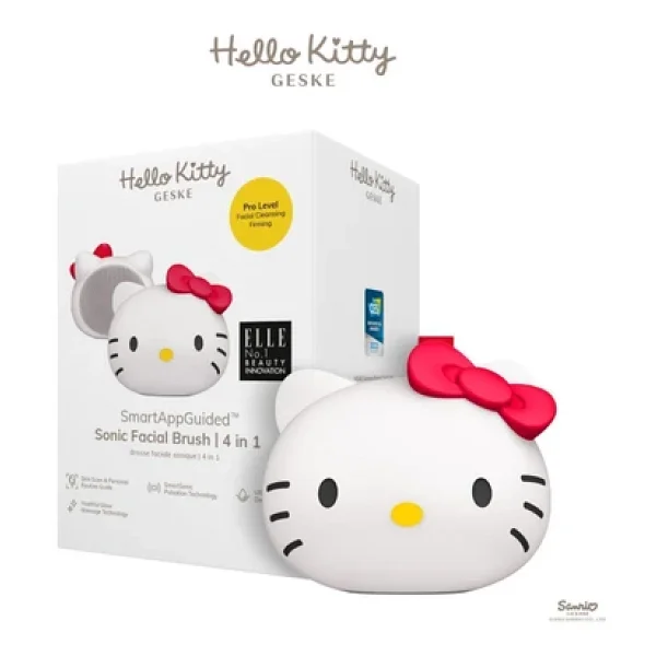 Geske Hello Kitty Sonic 4'ü 1 Arada Yüz Temizleme Cihazı - Görsel 2