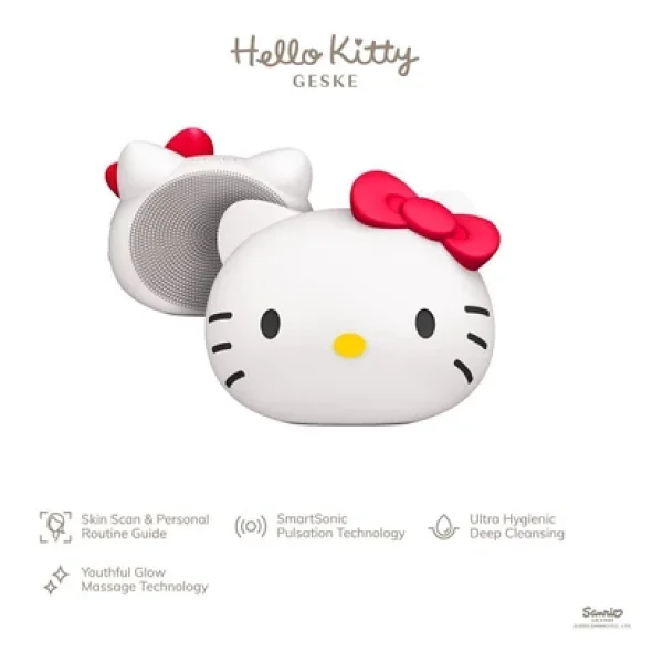 Geske Hello Kitty Sonic 4'ü 1 Arada Yüz Temizleme Cihazı - Görsel 3