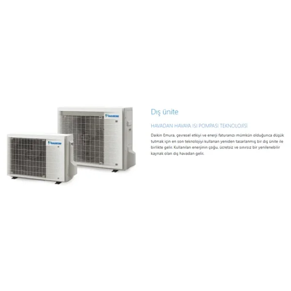 Daikin Emura Ftxj20ab A+++ 7000 Btu Inverter Duvar Tipi Klima - Görsel 10