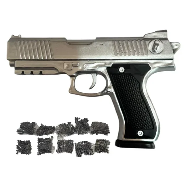 Boncuk Atan Tabanca Gri + 10 Paket Boncuk Gri - Görsel 3