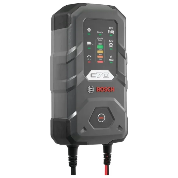 Bosch C70 12/24 V 10 A Akü Şarj Cihazı - Görsel 4