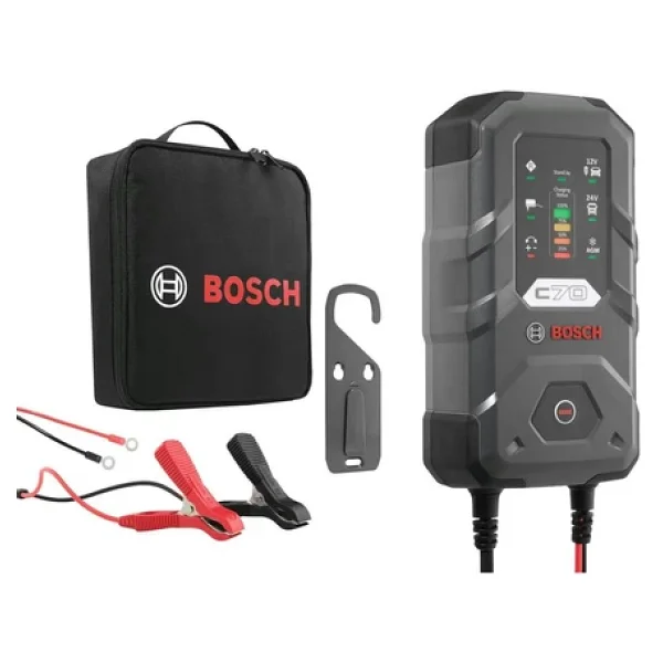 Bosch C70 12/24 V 10 A Akü Şarj Cihazı - Görsel 3