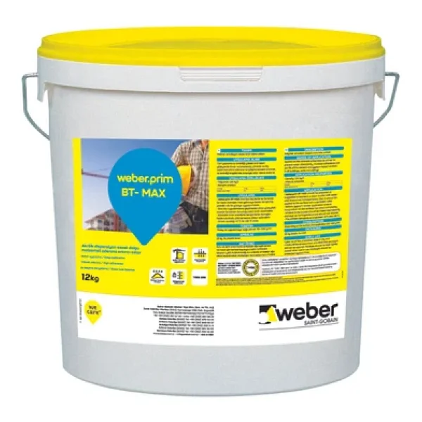 Weber Prim BT Max 12 Kg Beton Astarı - Görsel 3