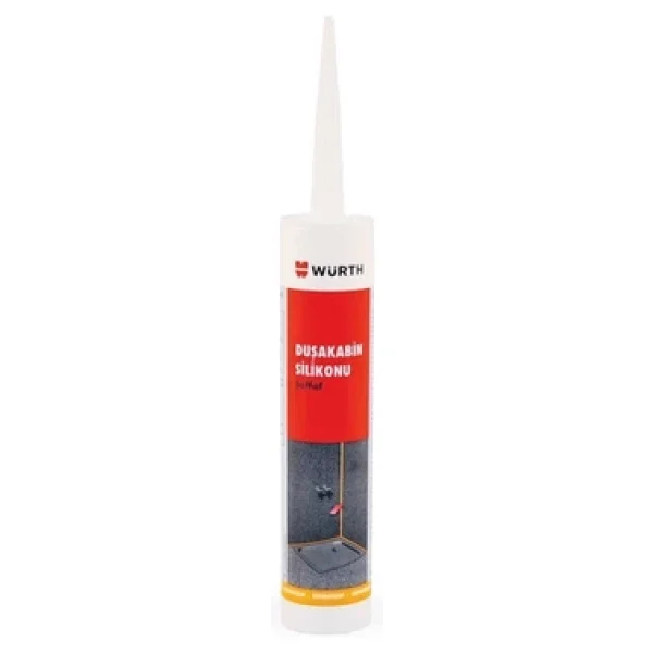 Würth 310 Ml Beyaz Duşakabin Silikonu - Görsel 5