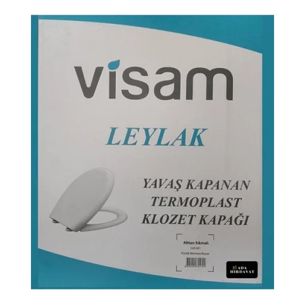 Visam Leylak Termoplast Yavaş Kapanır Klozet Kapağı - Görsel 7