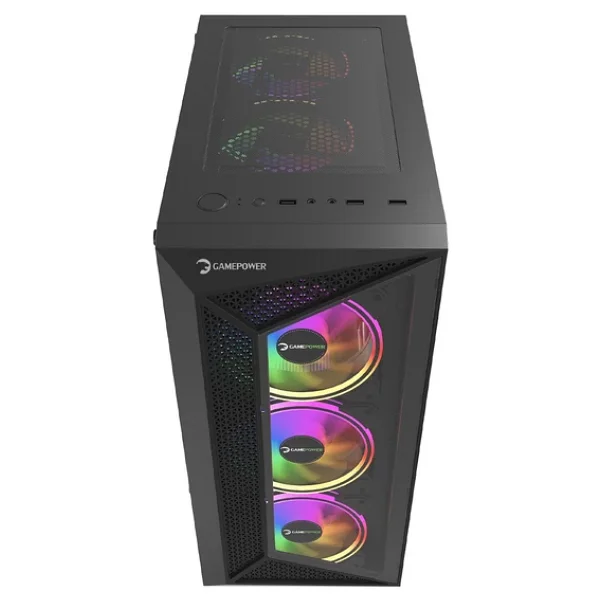 Gamepower Eclipse Argb 4 Fanlı 500 W Atx Oyuncu Kasası - Görsel 5