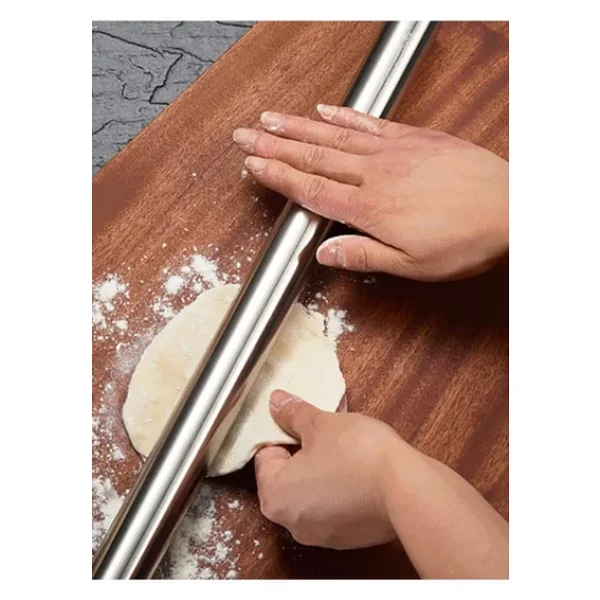 Masterchef Paslanmaz Metal 76 Cm Hamur Açma Oklava - Görsel 4