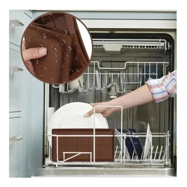 Dubai Çikolatası Kalıbı Büyük Silikon Çikolata Kalıbı ( Bpa Free ) - Görsel 2