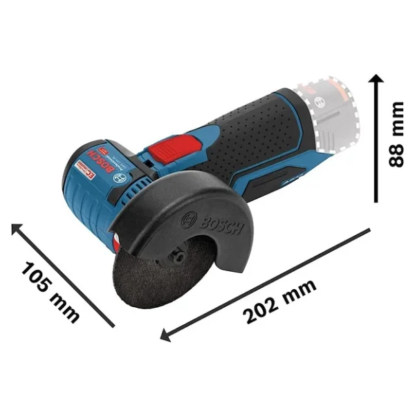 Bosch Gws 12v-76 Aküsüz Taşlama Makinesi - Görsel 7