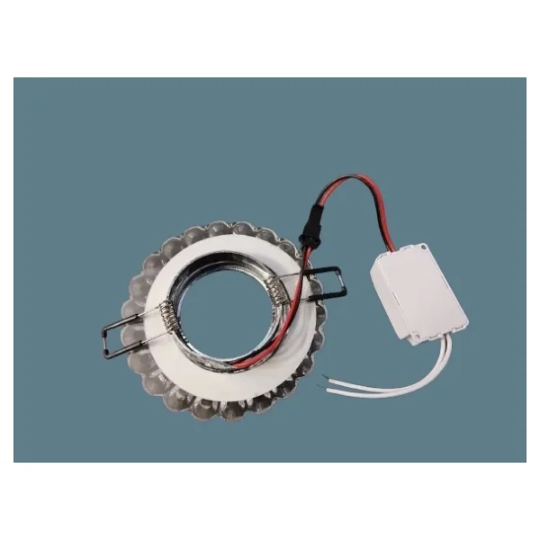 Cata Ct-6594 Kristal Cam LED Çerçeveli Takım Sümbül Spot - Görsel 5