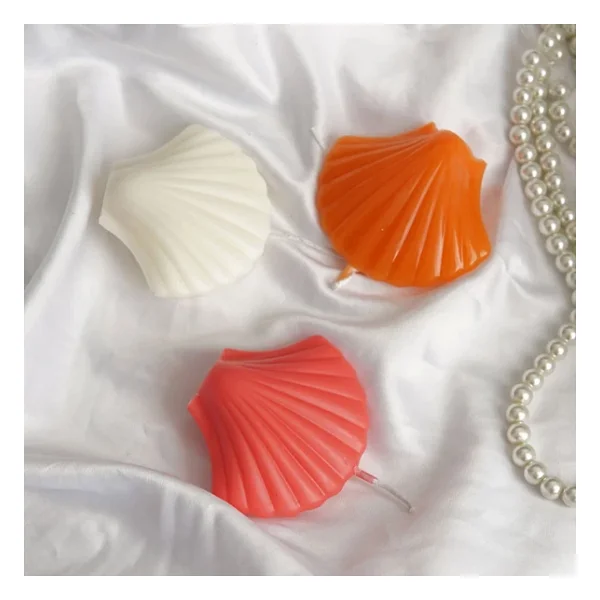 Poli Karbon Sert Plastik Shell Mum Kalıbı Küçük Boy 9,3x7,1 Cm - Görsel 7