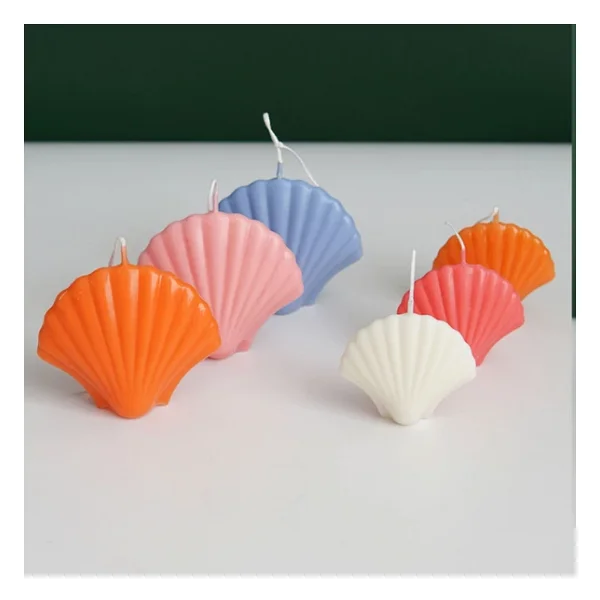 Poli Karbon Sert Plastik Shell Mum Kalıbı Küçük Boy 9,3x7,1 Cm - Görsel 8