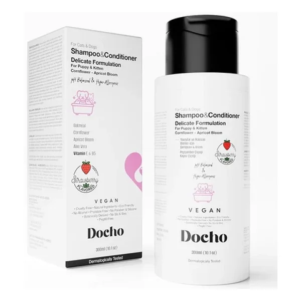 Delicate 300 Ml Hassas Deriler Ve Yavrular İçin Şampuan Ve Krem - Görsel 4