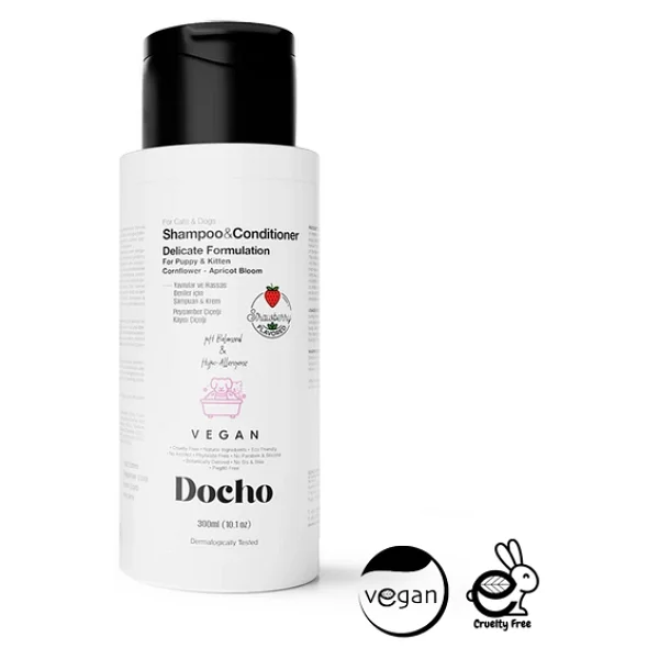 Delicate 300 Ml Hassas Deriler Ve Yavrular İçin Şampuan Ve Krem - Görsel 3